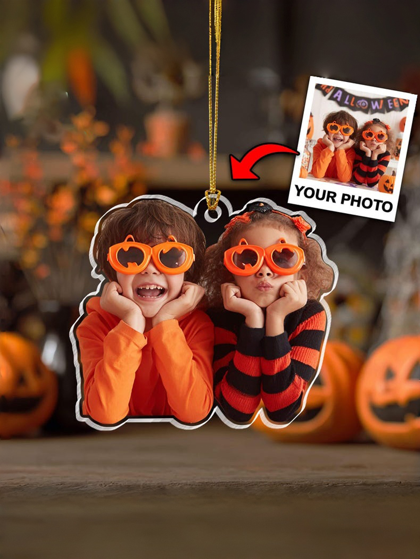 Acrylic Photo Ornaments Fun Christmas Gifts